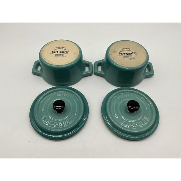 Pier 1 Imports Mini Cocotte, Set of 2 - Picture 12 of 16